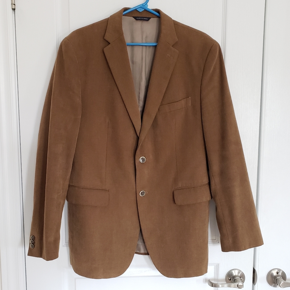 BR Tailored Fit Twill Blazer